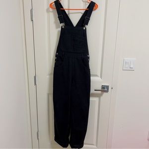 Brandy Melville Hayley Overalls Black